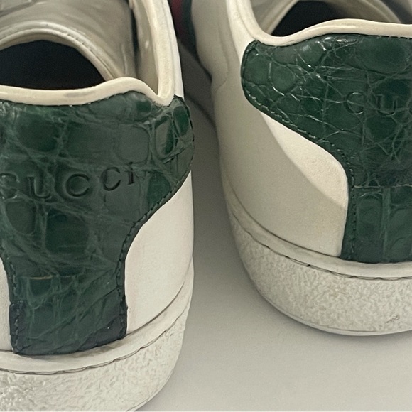 Gucci Ace Sneakers size 35.5 (size 5.5 fit more like 6) - Picture 3 of 16